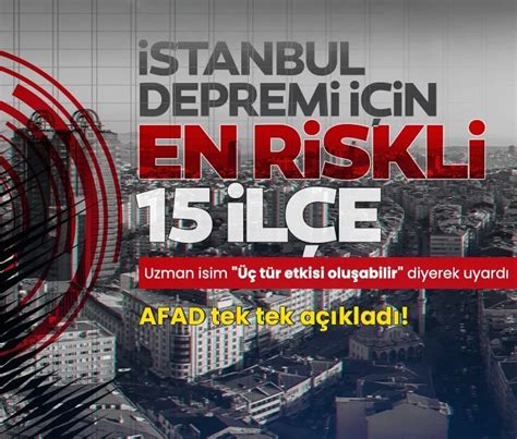 O­l­a­s­ı­ ­İ­s­t­a­n­b­u­l­ ­D­e­p­r­e­m­i­ ­İ­ç­i­n­ ­E­n­ ­R­i­s­k­l­i­ ­İ­l­ç­e­l­e­r­ ­A­ç­ı­k­l­a­n­d­ı­
